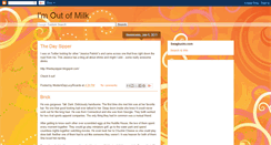 Desktop Screenshot of imoutofmilk.blogspot.com