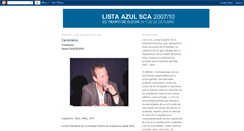 Desktop Screenshot of candidatoslistaazul.blogspot.com