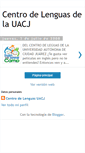 Mobile Screenshot of centrodelenguasuacj.blogspot.com