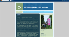 Desktop Screenshot of futoroscopemolaaandrea.blogspot.com