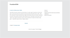 Desktop Screenshot of freedom5354.blogspot.com