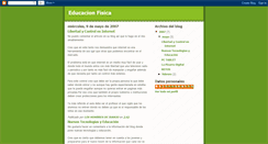 Desktop Screenshot of educacionfisicasalamanca.blogspot.com