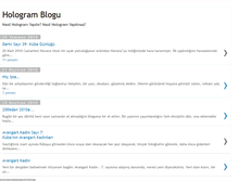Tablet Screenshot of hologramblog.blogspot.com