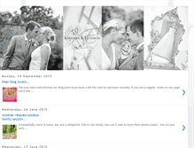 Tablet Screenshot of karienneandelizabeth.blogspot.com