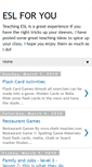 Mobile Screenshot of esl-4-you.blogspot.com