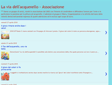 Tablet Screenshot of laviadellacquerello.blogspot.com