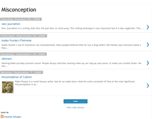 Tablet Screenshot of misconceptioncubism.blogspot.com
