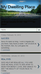 Mobile Screenshot of my-dwelling-place.blogspot.com