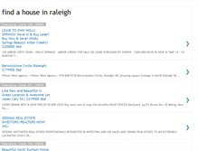 Tablet Screenshot of findahouseinraleigh.blogspot.com