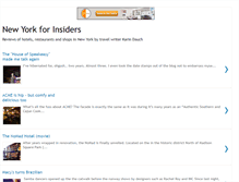 Tablet Screenshot of newyorkforinsiders.blogspot.com
