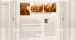Desktop Screenshot of mytalesofpinandink.blogspot.com