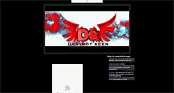 Desktop Screenshot of destroykeen.blogspot.com