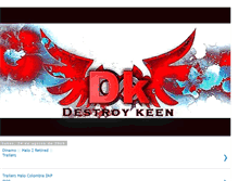 Tablet Screenshot of destroykeen.blogspot.com