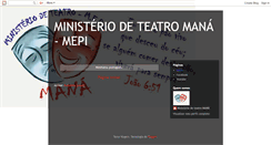 Desktop Screenshot of ministeriomana.blogspot.com