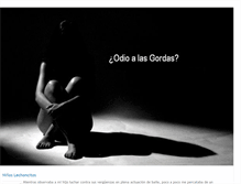 Tablet Screenshot of odioalasgordas.blogspot.com