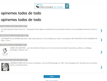 Tablet Screenshot of opinemostodosdetodo.blogspot.com