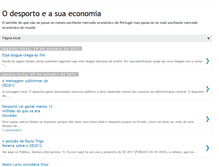 Tablet Screenshot of desportoeconomia.blogspot.com