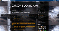 Desktop Screenshot of carsonbuckingham.blogspot.com
