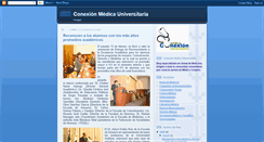 Desktop Screenshot of conexionmedicauniversitaria.blogspot.com