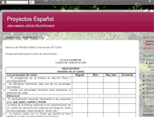 Tablet Screenshot of espanolenred.blogspot.com