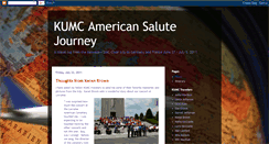 Desktop Screenshot of kumcamericansalute.blogspot.com