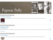 Tablet Screenshot of popstarpolly.blogspot.com