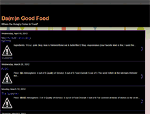 Tablet Screenshot of dangoodfood.blogspot.com