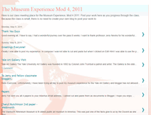 Tablet Screenshot of mod4museumexperience.blogspot.com