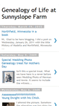 Mobile Screenshot of genealogyoflifeatsunnyslopefarm.blogspot.com
