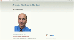 Desktop Screenshot of abe-log.blogspot.com