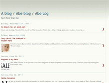 Tablet Screenshot of abe-log.blogspot.com