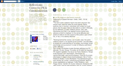 Desktop Screenshot of prandcommunication.blogspot.com