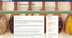 Desktop Screenshot of imitationchef.blogspot.com