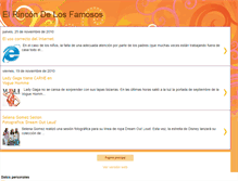 Tablet Screenshot of elrincndelosfamosos.blogspot.com