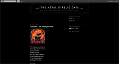 Desktop Screenshot of metal-blood.blogspot.com