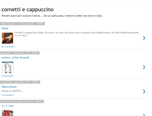 Tablet Screenshot of cornettiecappuccino.blogspot.com