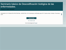 Tablet Screenshot of desprogramatuenfermedad.blogspot.com