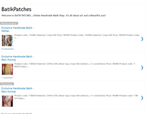 Tablet Screenshot of batikpatches.blogspot.com