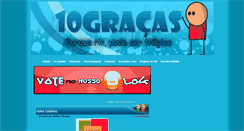 Desktop Screenshot of 10gracas.blogspot.com