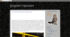 Desktop Screenshot of excogitatiicrepusculare.blogspot.com