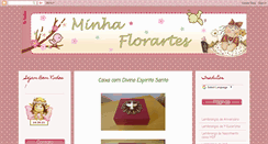 Desktop Screenshot of minhaflorartes.blogspot.com