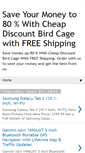 Mobile Screenshot of cheap-discount-bird-cage.blogspot.com