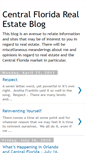 Mobile Screenshot of centralfloridarealestateblog.blogspot.com