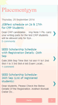 Mobile Screenshot of placementgym.blogspot.com