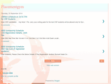 Tablet Screenshot of placementgym.blogspot.com