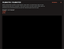 Tablet Screenshot of filmnotki.blogspot.com