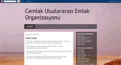 Desktop Screenshot of boranemlak.blogspot.com