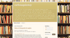 Desktop Screenshot of carlosaquiestoy.blogspot.com