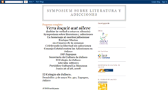 Desktop Screenshot of adiccionesyliteratura.blogspot.com