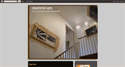 Desktop Screenshot of creativitatarts.blogspot.com